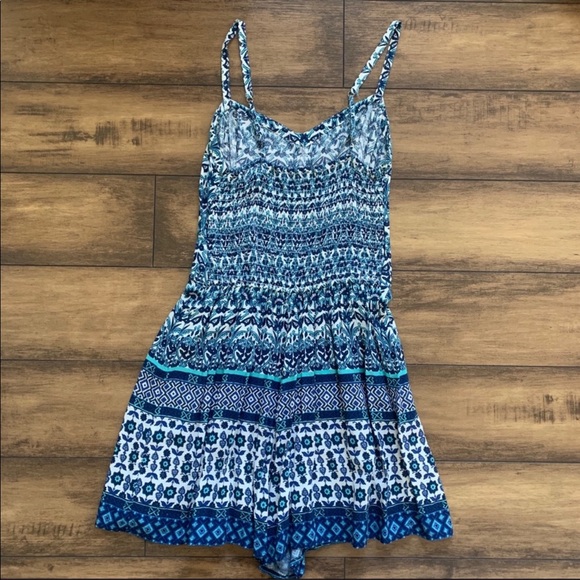 🌟RARE🌟Hollister Blue Floral Romper HG holy grail rare - Picture 5 of 6